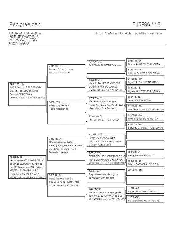 316996 PEDIGREE