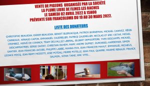 Pré-Vente : La Plume Libre de FLINES LES RACHES