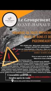 Pré-Vente : Groupement AVANT HAINAUT