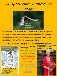 CCFA La Quinzaine ORANGE