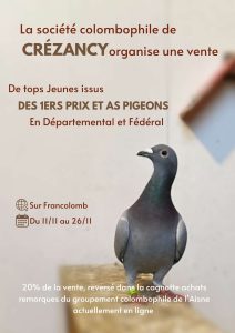 Vente de Bons : CREZANCY – AISNE