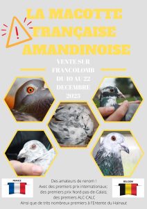 Vente de Bons : La Macotte Française Amandinoise de ST AMAND LES EAUX