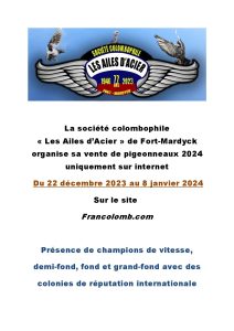 Vente de Bons : Vente de Bons : Les Ailes d’Acier de FORT MARDYCK