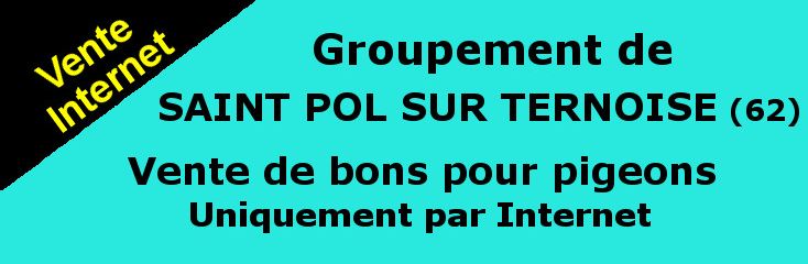Vente de Bons : Groupement de SAINT POL SUR TERNOISE