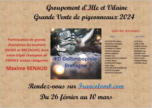 Vente de Bons : Groupement d’ ILLE ET VILAINE