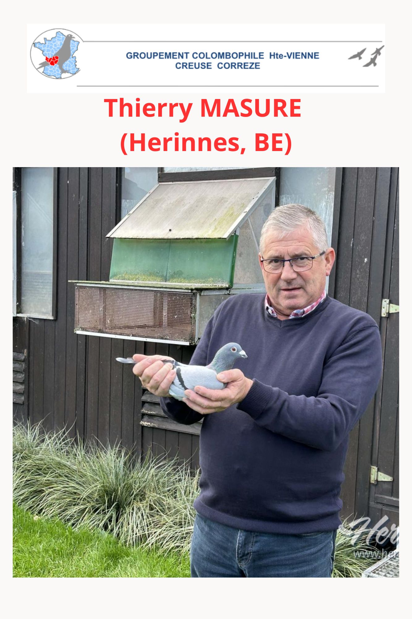 N° 43 : Thierry Masure (Herinnes, Belgique) – Francolomb