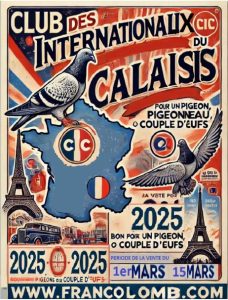 Vente de Bons : CIC – Club des Internationaux CALAIS