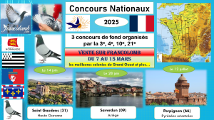 Vente de Bons : Fédérations du grand Ouest : 3e, 4e, 10e, 21e