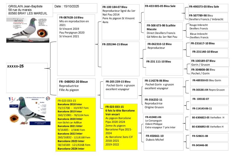 Grislain xxxxx 25 628 16x092 20 vente auchy