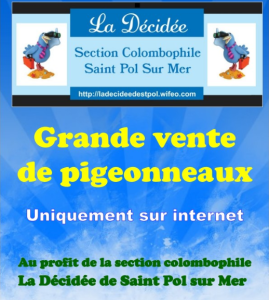 Vente de Bons : La Décidée de ST POL SUR MER