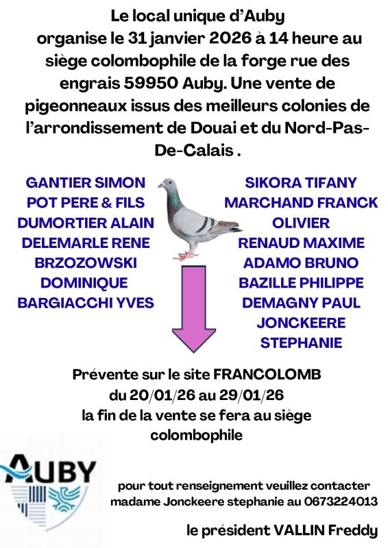 Pré-Vente : Le Local Unique de AUBY