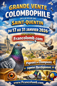 Vente de Bons : Société Colombophile ST QUENTIN (02)