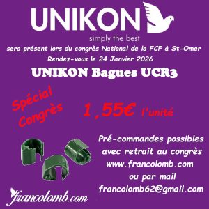 Unikon – Bagues Electrique Prix SPECIAL Congrès FCF St-Omer 2026