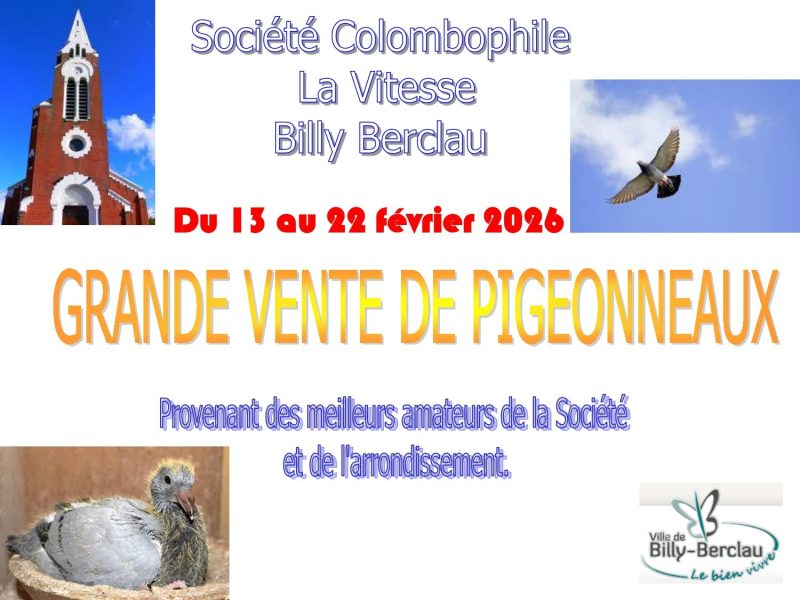Vente de Bons : La Vitesse de BILLY-BERCLAU