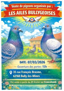 Pré-Vente : Les AILES BULLYGEOISES – Internationaux dépôt de Bully