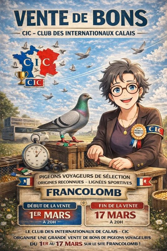 Vente de Bons : CIC – Club des Internationaux CALAIS