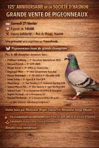 Pré-Vente : 125ème Anniversaire Ste Hasnon