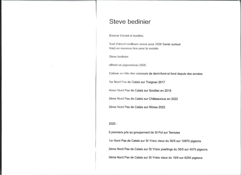 Pedigree bedinier steeve page 0002