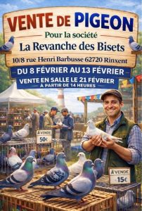 Pré-vente de Bons : La revanche des Bisets de RINXENT
