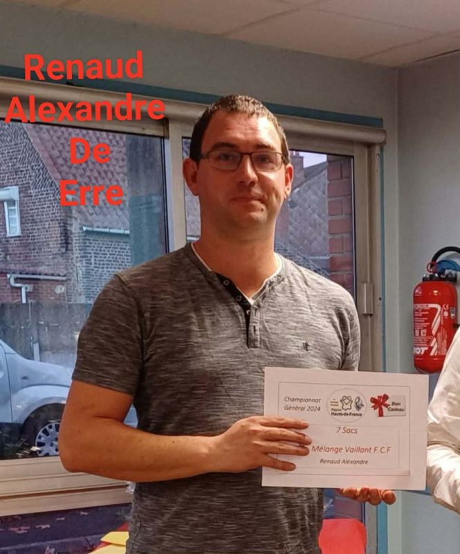 N° 23 : Renaud Alexandre de Erre (59)