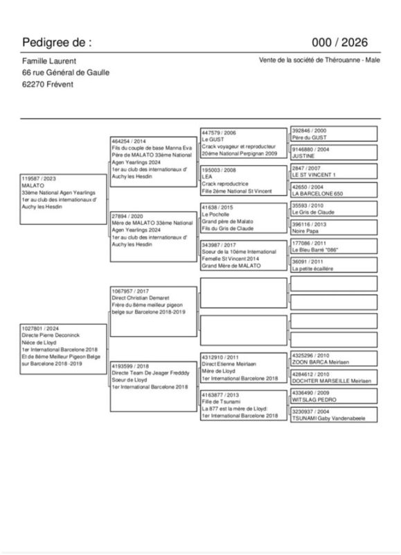 Vente therouanne laurent