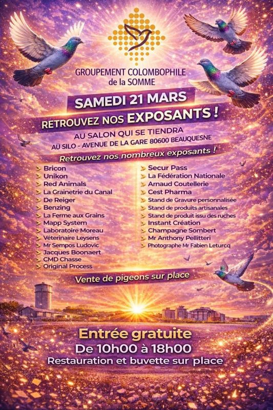 Groupement Colombophile de la Somme : BEAUQUESNE