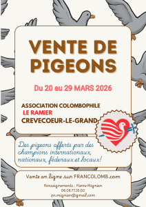 Vente de Bons : Le Ramier de CREVECOEUR LE GRAND