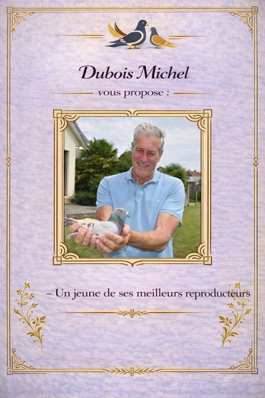 N° 12 : DUBOIS Michel