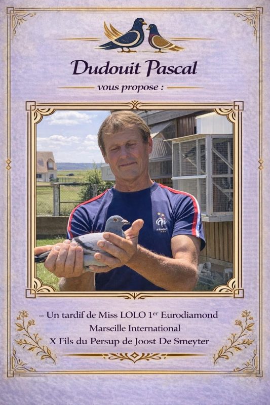 N° 24 : DUDOUIT Pascal