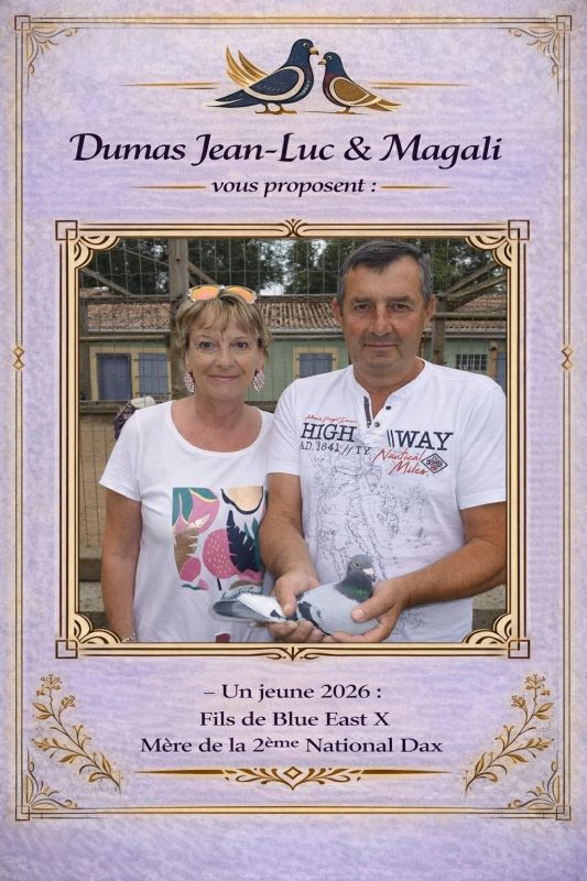 N° 14 : DUMAS JEAN-LUC & MAGALI