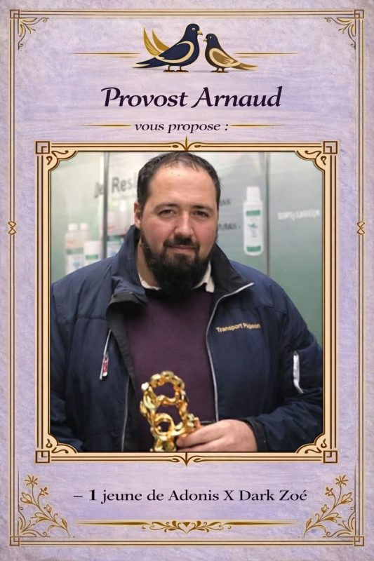 N° 26 : PROVOST Arnaud