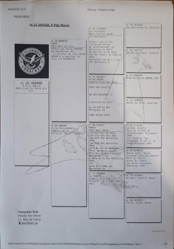 BILLIART pere jeune offer