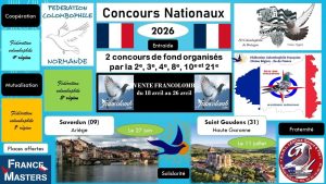 Vente de Bons : Organisation des Concours Nationaux des Régions Centre Ouest : 2e-3e-4e-8e-10e-21e