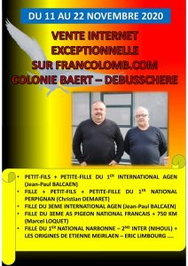 Vente : Tandem Baert-Debusschere (Belgique)