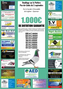 Inscription Doublage « Linghem » – 1000€ de dotation sur Poitiers du 5 Septembre 2020