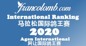 Francolomb International Ranking 2020 – As Pigeons Agen