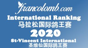 Francolomb International Ranking 2020 – Ace Pigeon St-Vincent