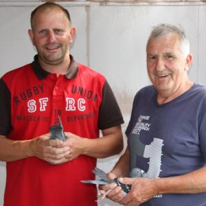 N° 9 : REGNIER Guy et Michael de Pesches ( Belgique)