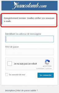 fr inscription enregistrement termine